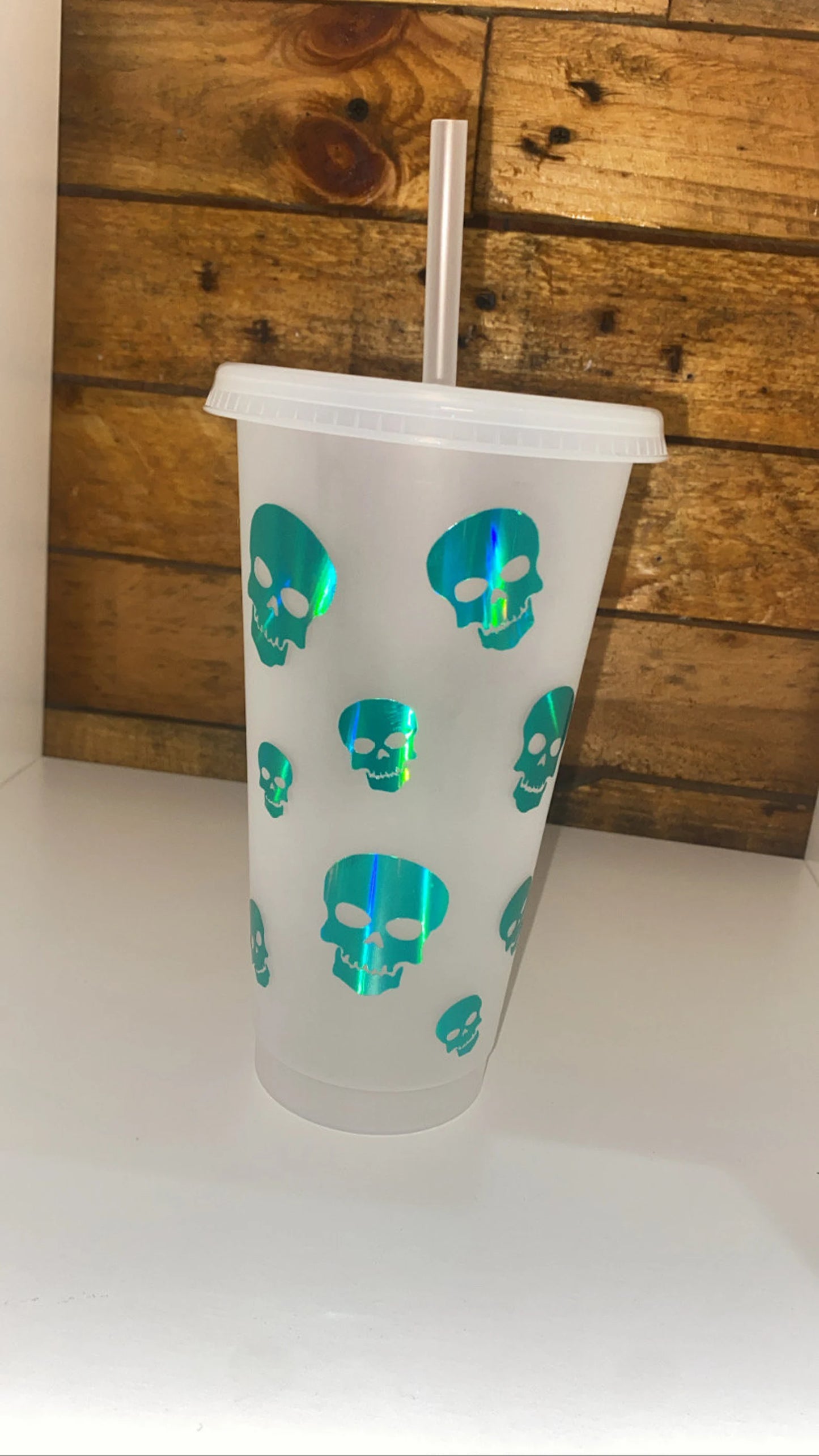 Personalised Skull Starbucks Cup💀