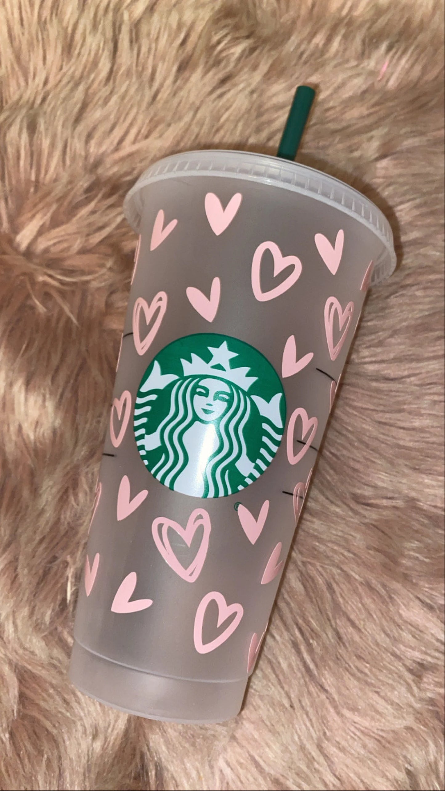 Personalised Heart Starbucks Cup💗 – Lolli & Dolli Gifts