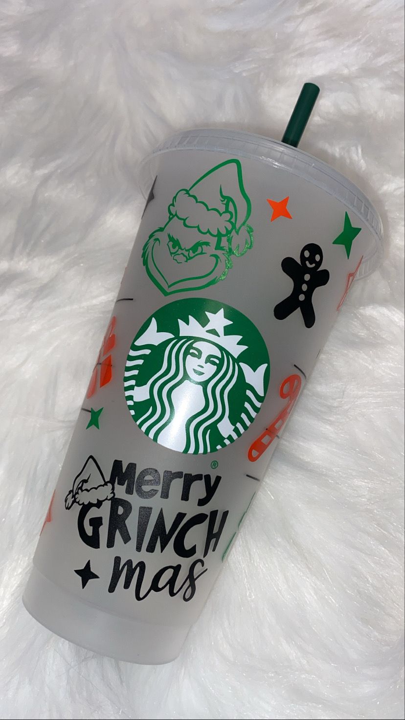 Personalised Grinchmas Starbucks Cup 🎄