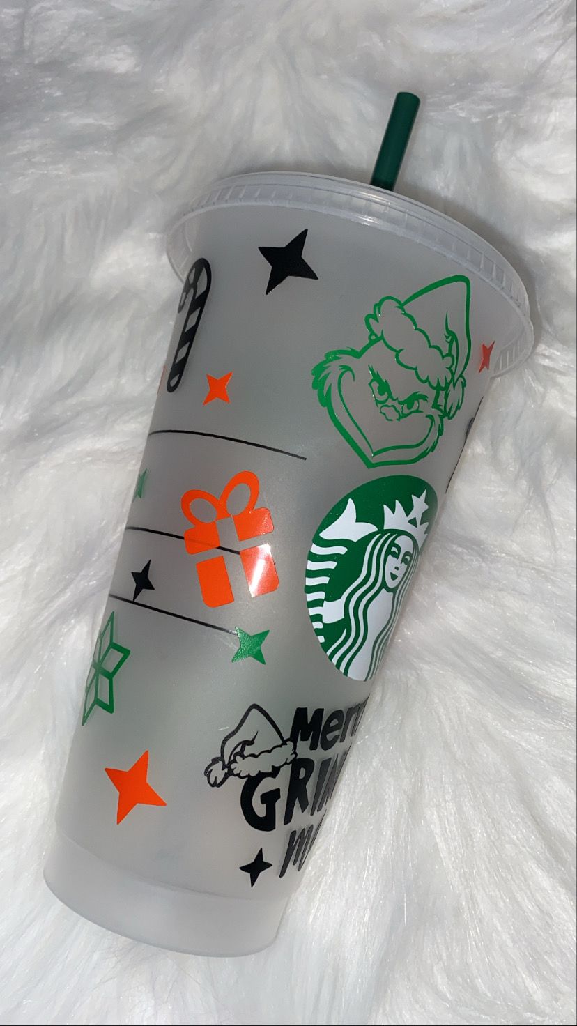 Personalised Grinchmas Starbucks Cup 🎄