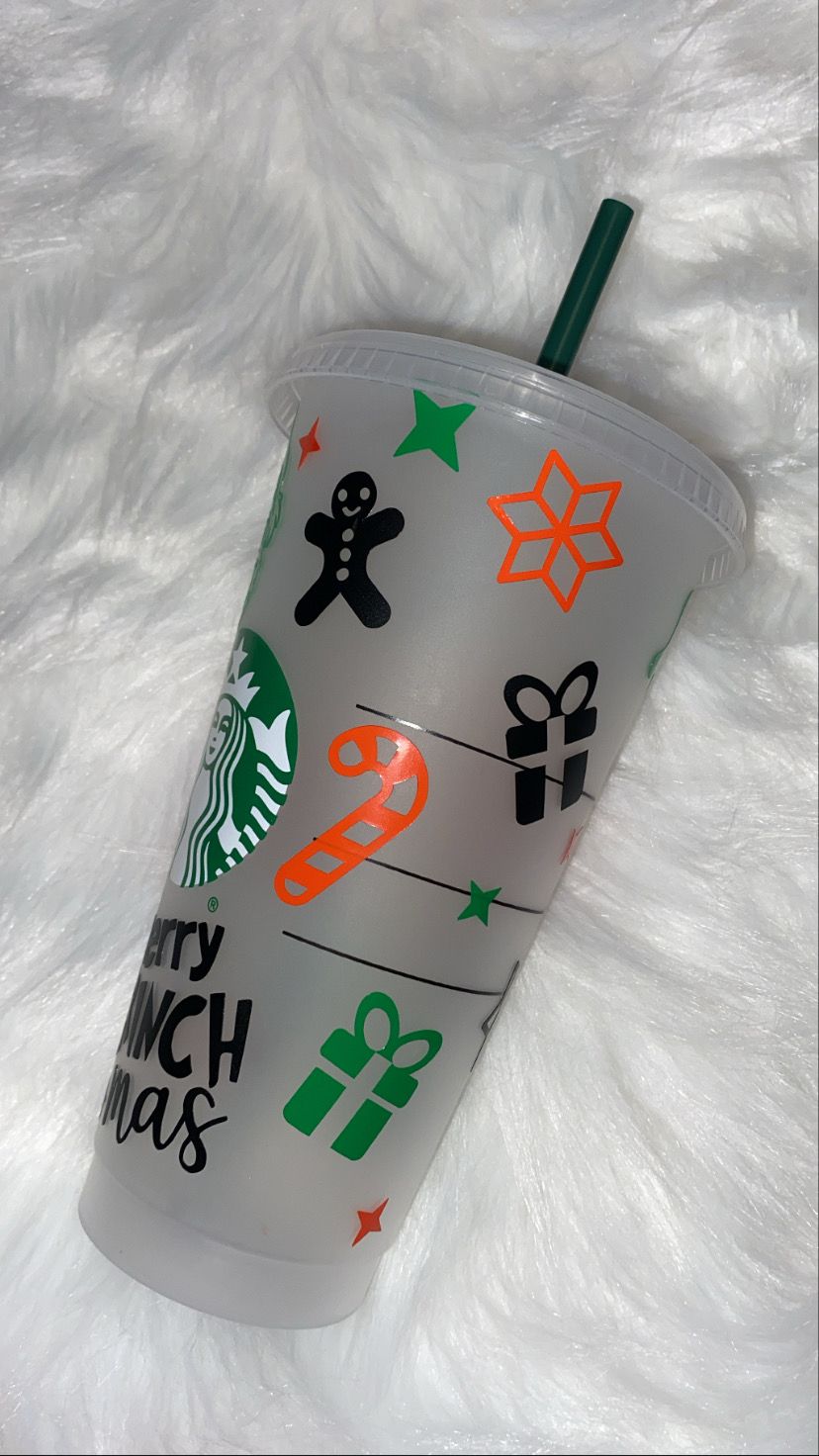 Personalised Grinchmas Starbucks Cup 🎄